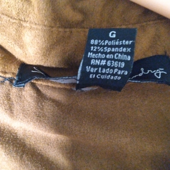 French Laundry Button Up Shirt Brown Large - Picture 8 of 9